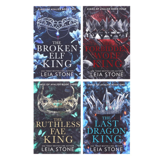 Kings of Avalier Series By Leia Stone 4 Books Collection Set - Fiction - Paperback
