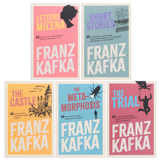 Curated Works of Franz Kafka 5 Books Collection Boxed Set - Fiction - Paperback