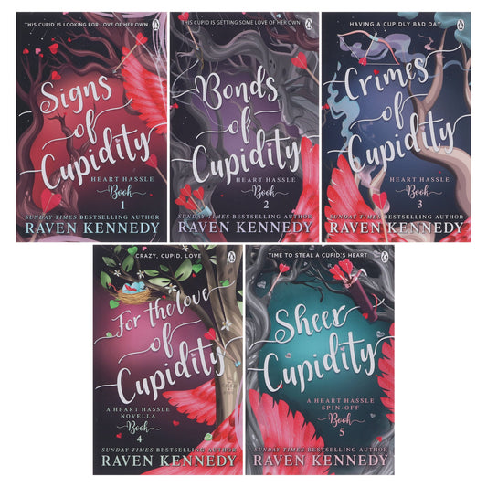 Heart Hassle Series by Raven Kennedy 5 Books Collection Set - Fiction - Paperback