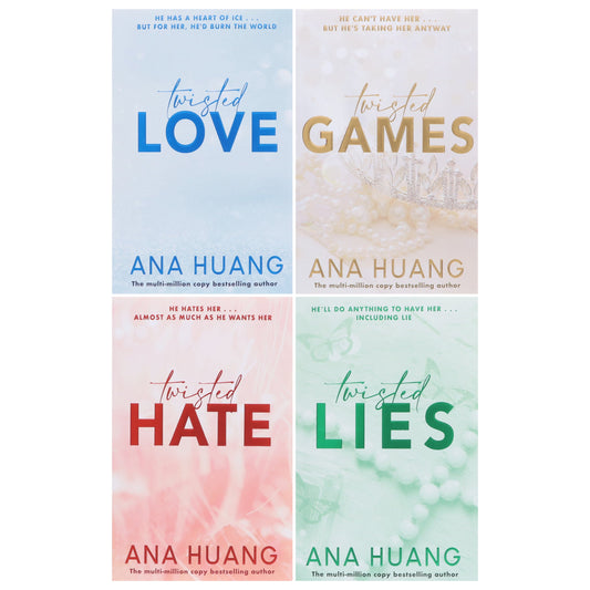 Twisted Series by Ana Huang 4 Books Collection Set - Fiction - Paperback