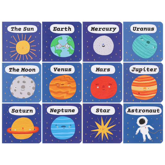 A Case of Space 12 Mini Books Collection Box Set - Ages 0-5 - Board Book