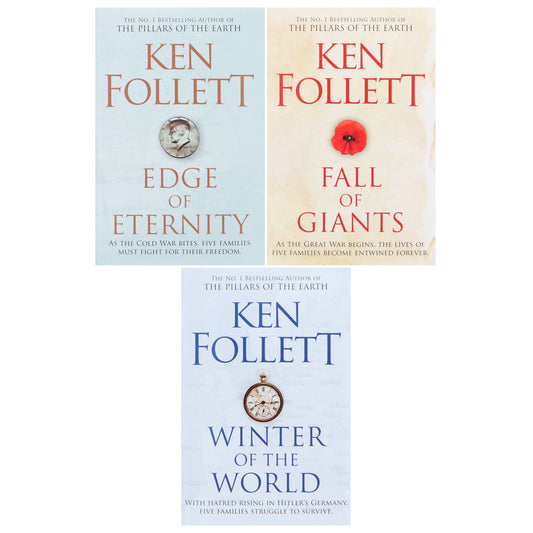 Century Trilogy by Ken Follett 3 Books Collection Set - Fiction - Paperback Fiction Pan Macmillan