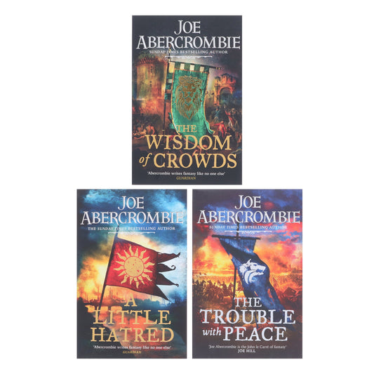 Age of Madness Trilogy by Joe Abercrombie: 3 Books Collection Set - Fiction - Paperback Fiction Hachette