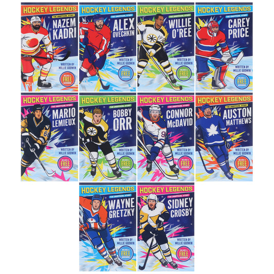 The Hockey Legends by Millie Godwin 10 Books Collection Box Set - Ages 7-9 - Paperback