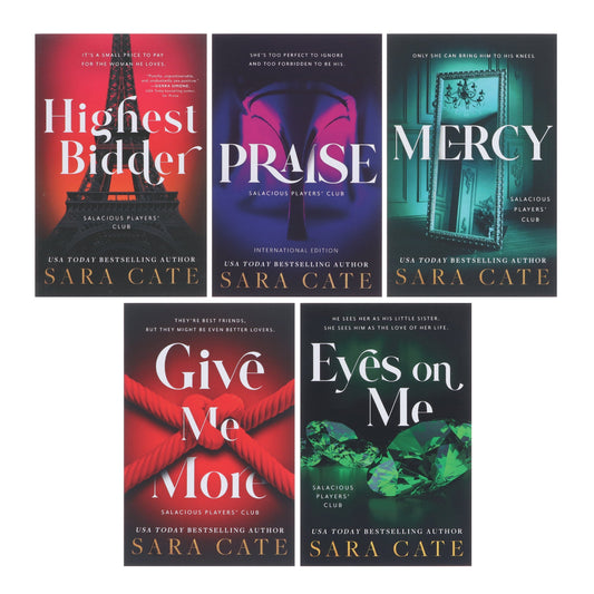 Salacious Players Club Series By Sara Cate 5 Books Collection Set - Fiction - Paperback Fiction Sourcebooks, Inc