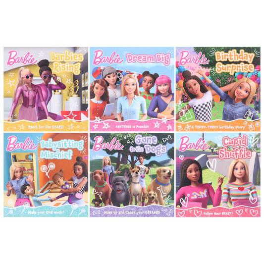 Barbie World Magical Adventures: 6 Picture Books Collection Set - Ages 3-7 - Paperback