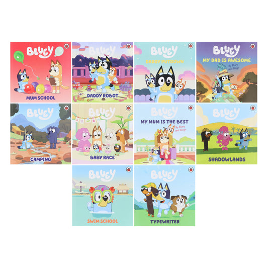 Bluey Gotta Be Done! 10 Picture Books Collection Box Set - Ages 3-7 - Paperback