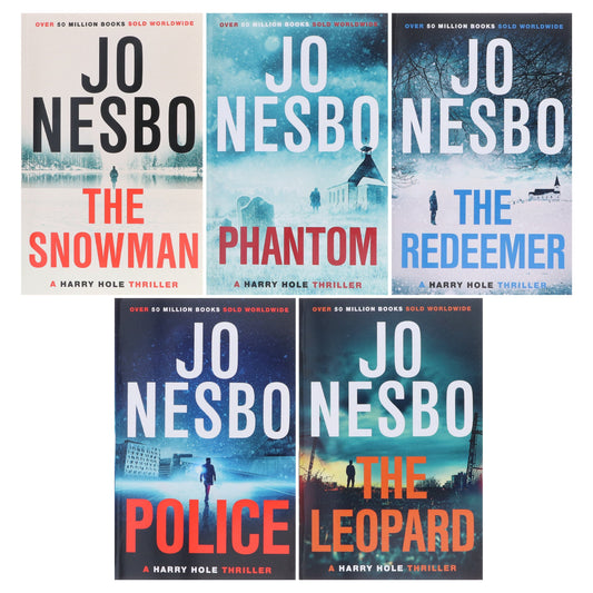 Harry Hole Series (Book 6-10) By Jo Nesbo: 5 Books Collection Set - Fiction - Paperback Fiction Penguin