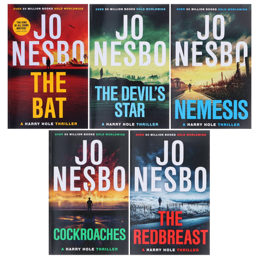Harry Hole Series (Book 1-5) By Jo Nesbo: 5 Books Collection Set - Fiction - Paperback Fiction Penguin