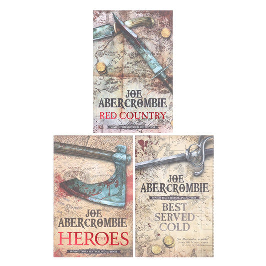 World of the First Law Series by Joe Abercrombie 3 Books Collection Set - Fiction - Paperback