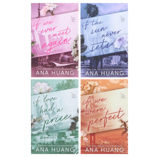If Love Series by Ana Huang: 4 Books Collection Set - Fiction - Paperback