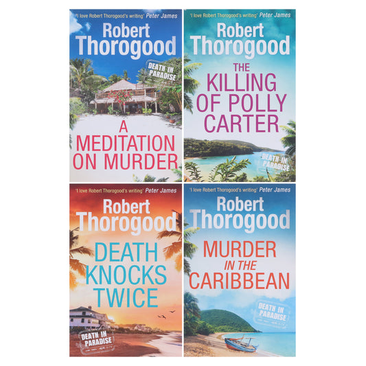 羅伯特·索羅古德 (Robert Thorogood) 著《天堂島之死》4 冊套裝 - 小說 - 平裝本