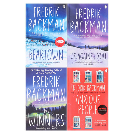 Fredrik Backman 4 本書收藏套裝 - 小說 - 平裝本