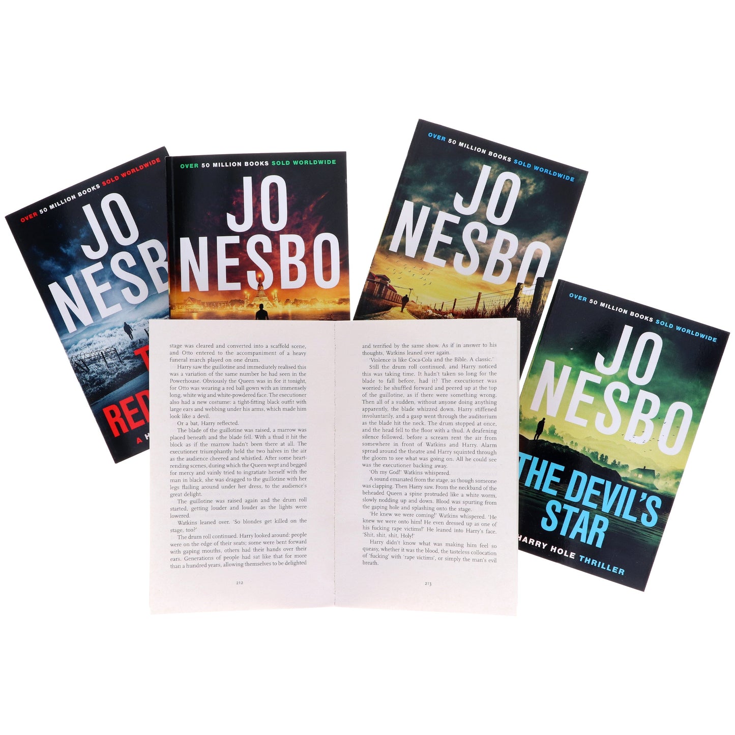 Harry Hole Series (Book 1-5) By Jo Nesbo: 5 Books Collection Set - Fiction - Paperback Fiction Penguin