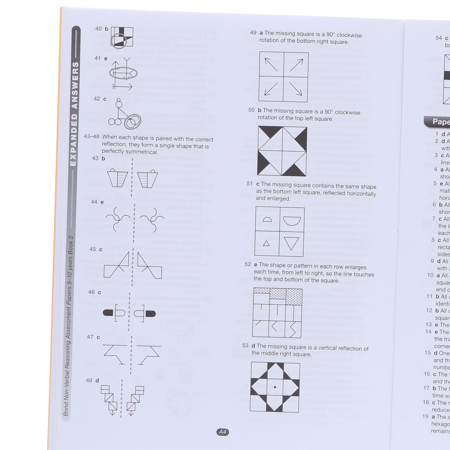 Bond 11+ 評量試卷第 2 冊(9-10 歲)牛津出版社 4 本套裝 - 平裝