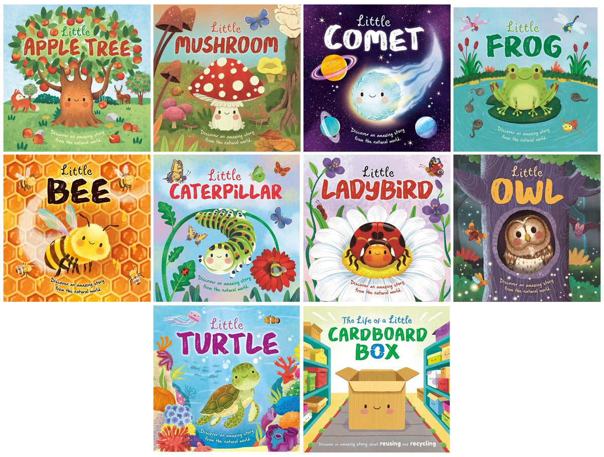 Little Nature Stories 10 Picture Book Collection Set - Ages 0-5 - Paperback