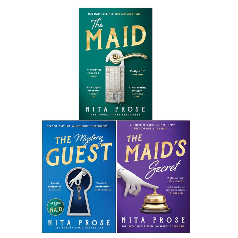 Molly the Maid Mystery Series by Nita Prose 3 Books Collection Set - Fiction - Paperback