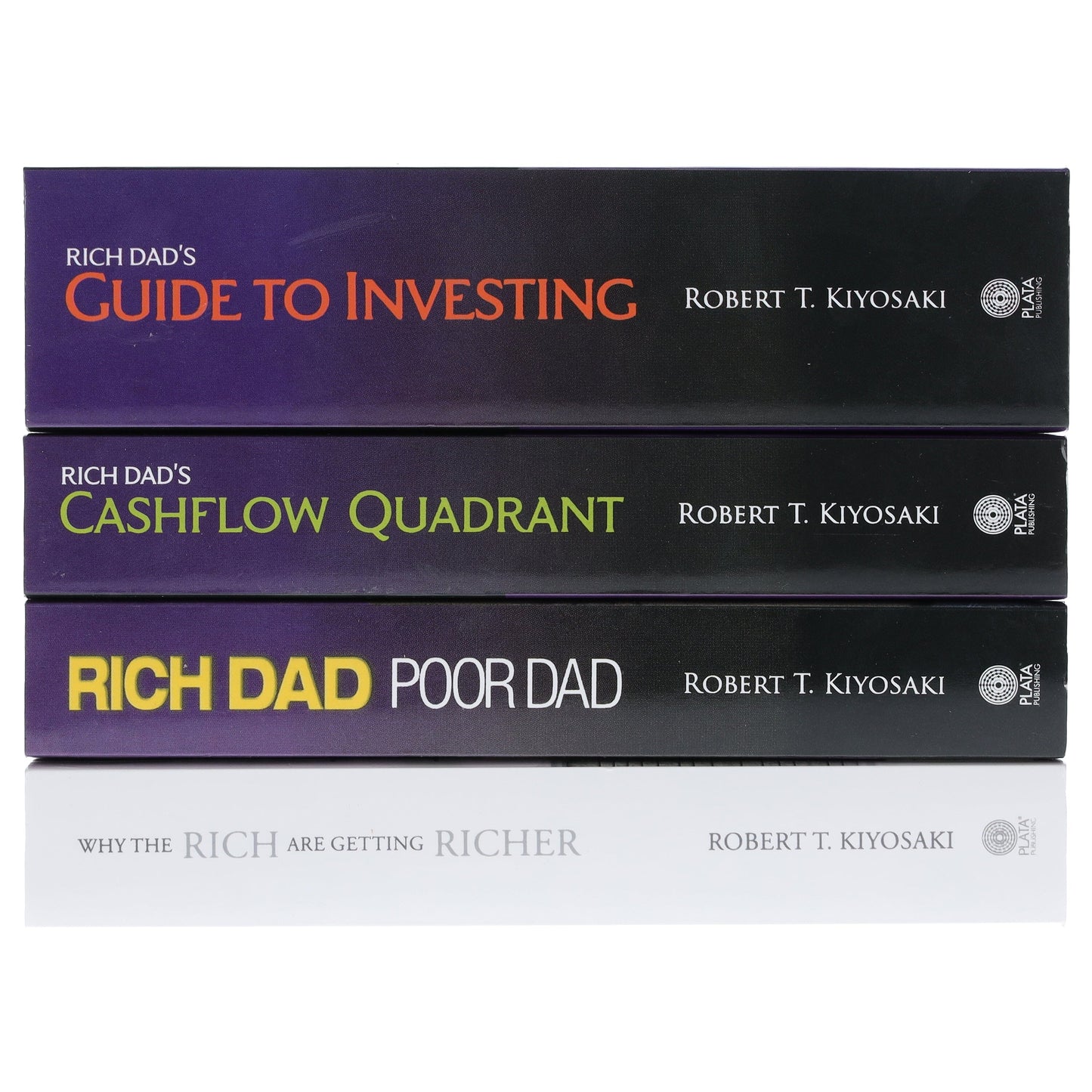 Rich Dad's Collection By Robert T. Kiyosaki: 4 Books Set - Non Fiction - Paperback Non-Fiction Plata Publishing