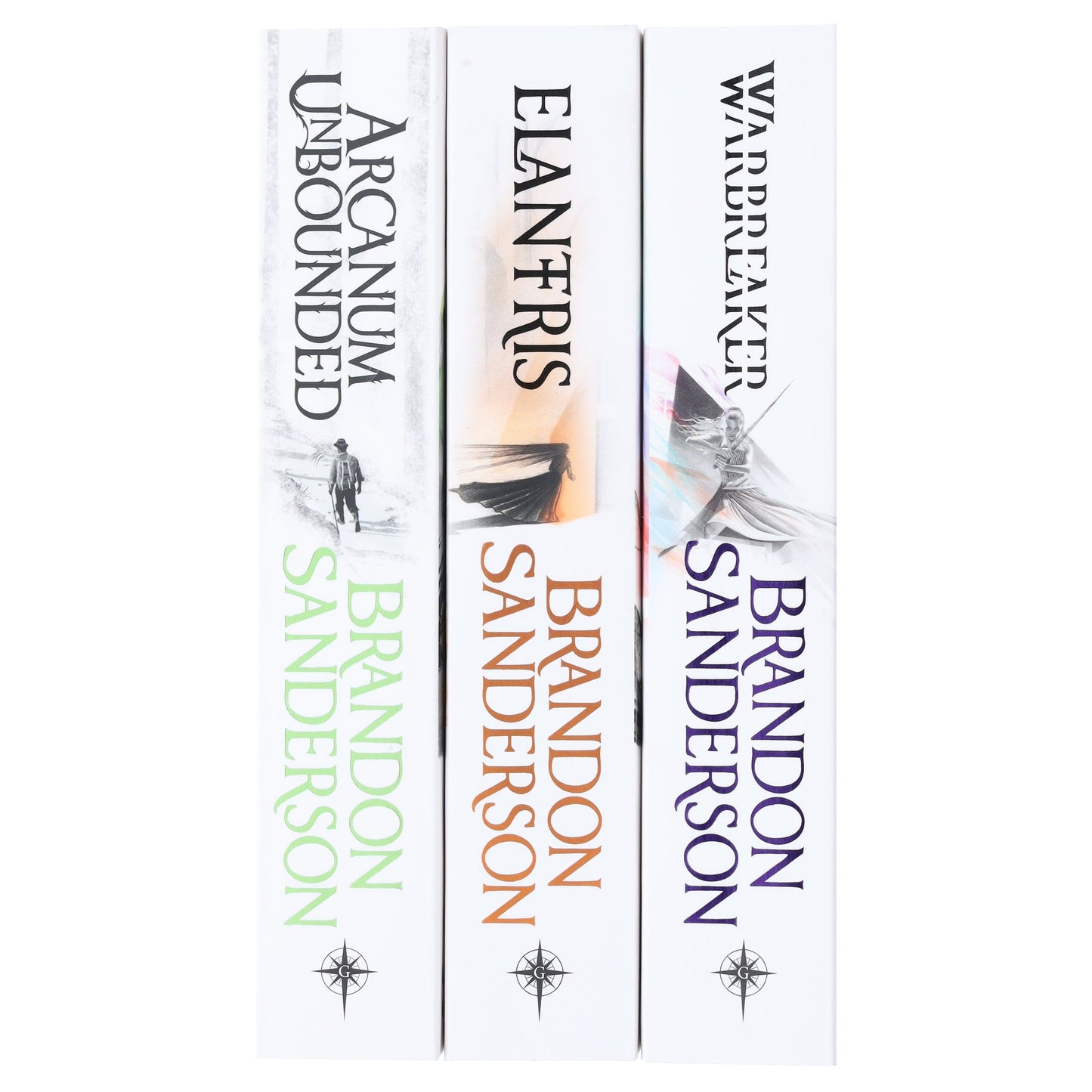 Brandon Sanderson Collection (Arcanum Unbounded, Elantris & Warbreaker) 3 Books Set - Fiction - Paperback