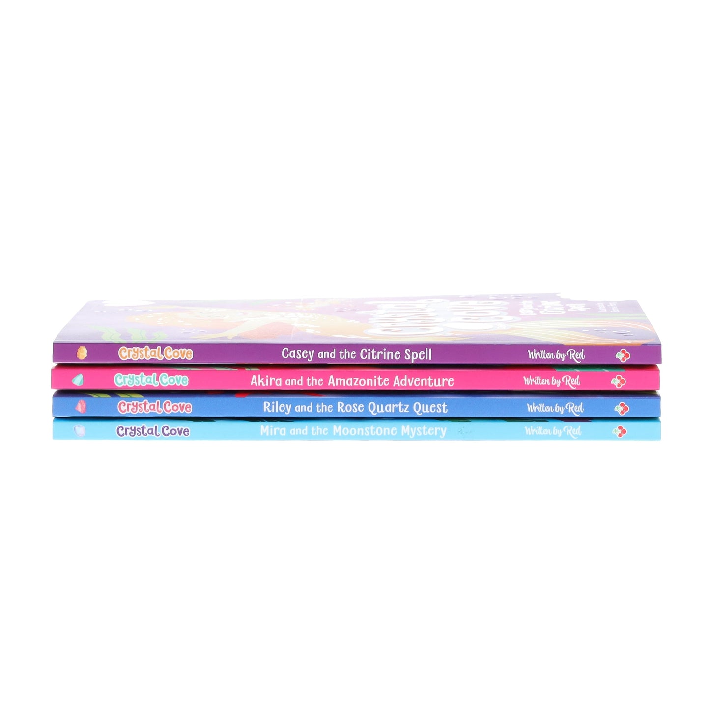 Crystal Cove Series by Red Illustrated 4 Books Collection Set - Ages 7-9 - Paperback