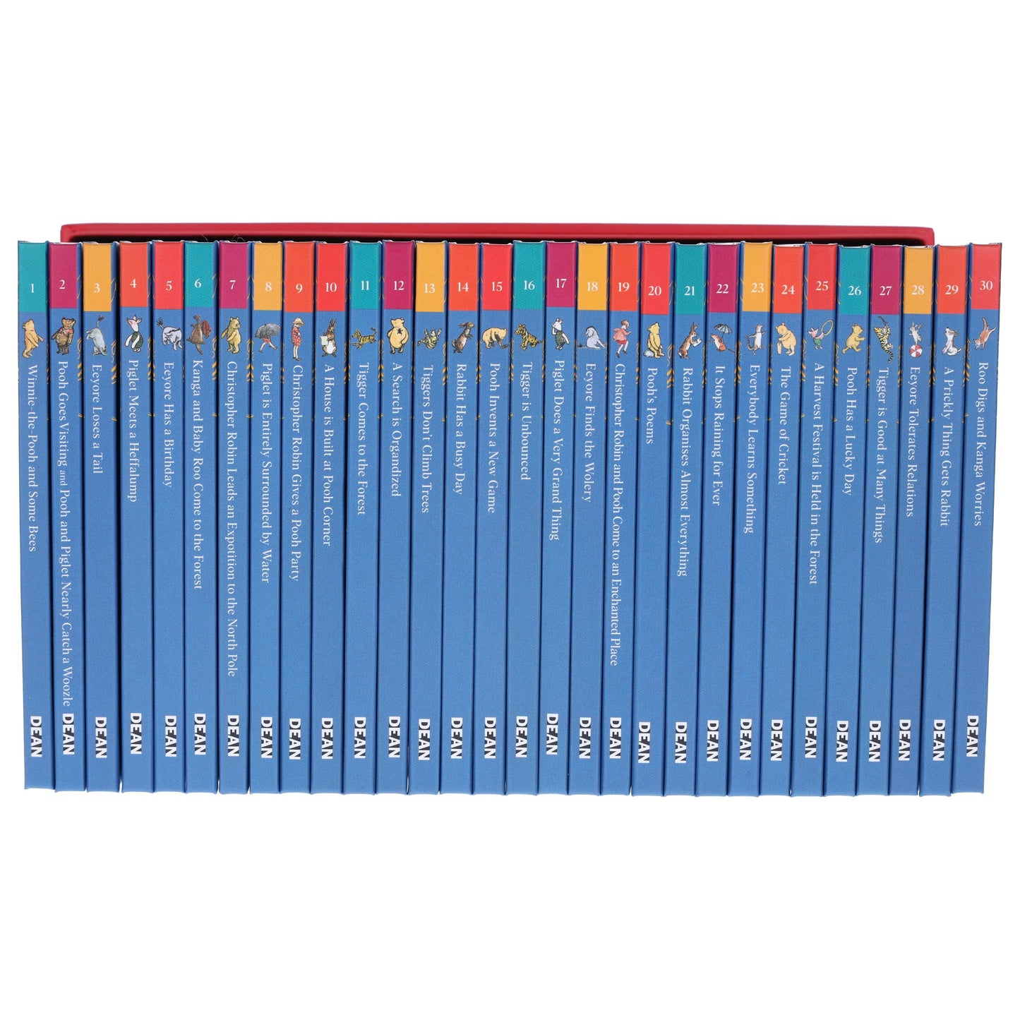 Winnie The Pooh illustrated Classic Story Collection: 30 Books Box Set - Ages 5-9 - Hardback