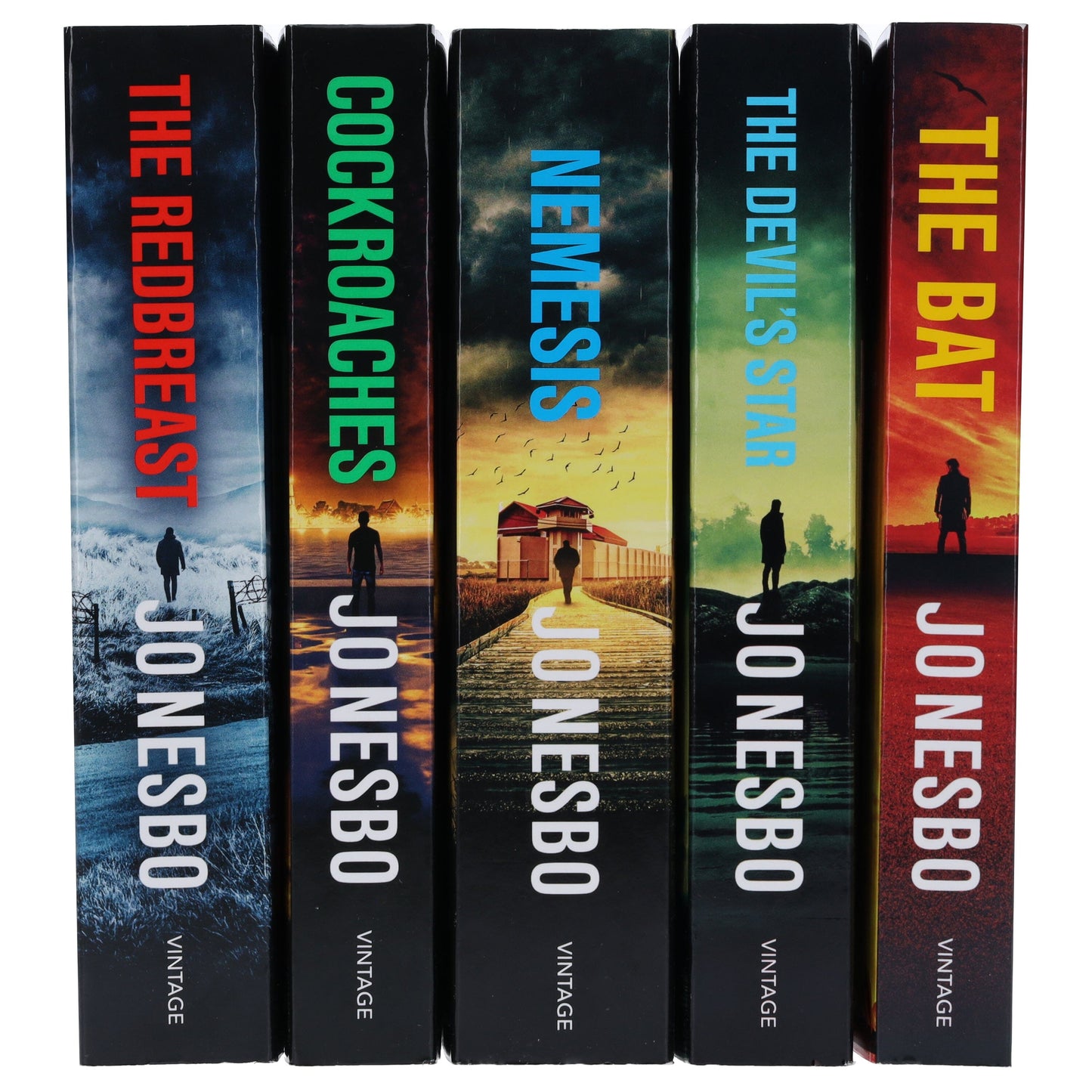 Harry Hole Series (Book 1-5) By Jo Nesbo: 5 Books Collection Set - Fiction - Paperback Fiction Penguin
