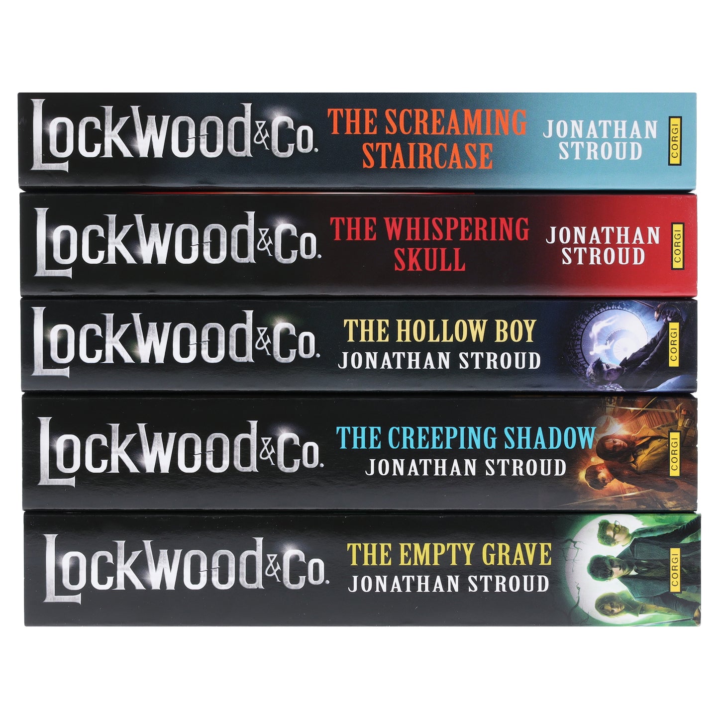 Lockwood & Co. by Jonathan Stroud Complete 5 Books Collection Set - Ages 9-11 - Paperback