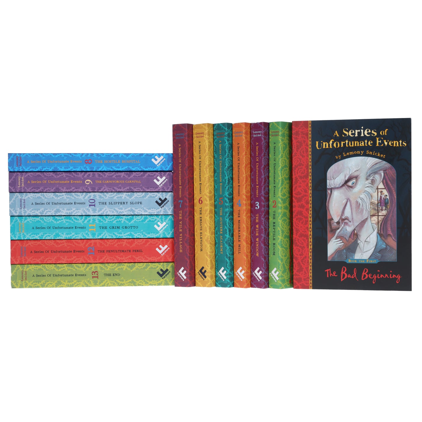 A Series of Unfortunate Events By Lemony Snicket 13 Books Collection Set - Ages 9-14 - Paperback