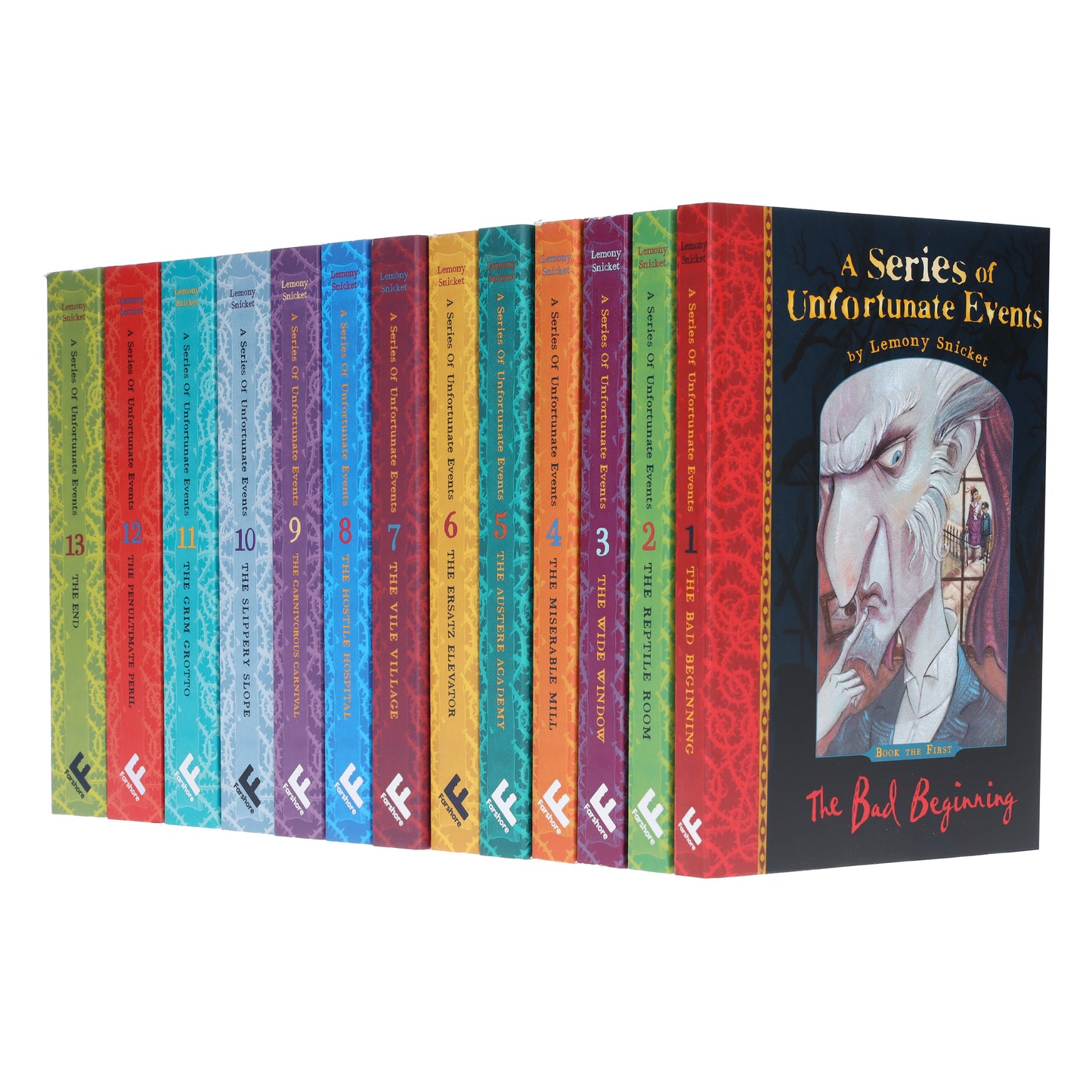 A Series of Unfortunate Events By Lemony Snicket 13 Books Collection Set - Ages 9-14 - Paperback