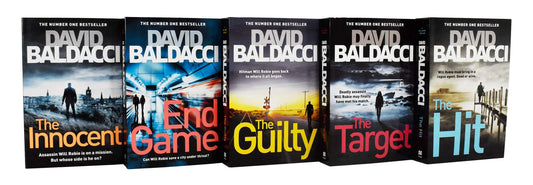 Will Robie Series 5 Book Collection by David Baldacci - Fiction - Paperback