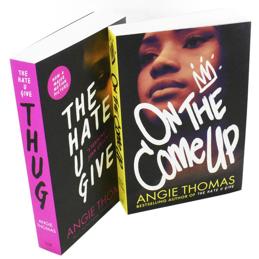 Angie Thomas Collector's 2 Books Box Set (Hate U & On Come) - Ages 14+ - Paperback Young Adult Walker Books Ltd
