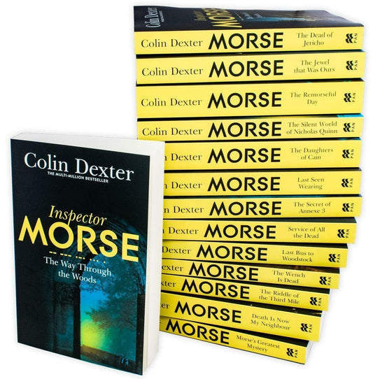 Inspector Morse Complete Collection by Colin Dexter 14 Books Set - Fiction - Paperback Fiction Pan Macmillan