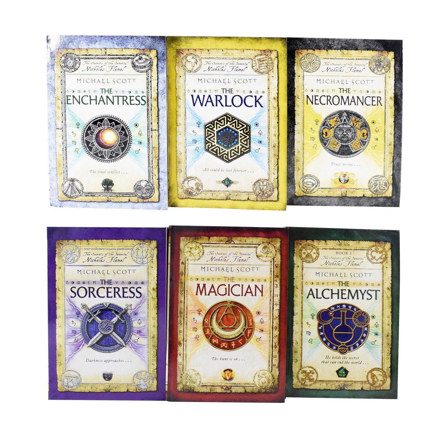 The Secrets of the Immortal Nicholas Flamel Collection by Michael Scott 6 Books Set - Ages 9-17 - Paperback
