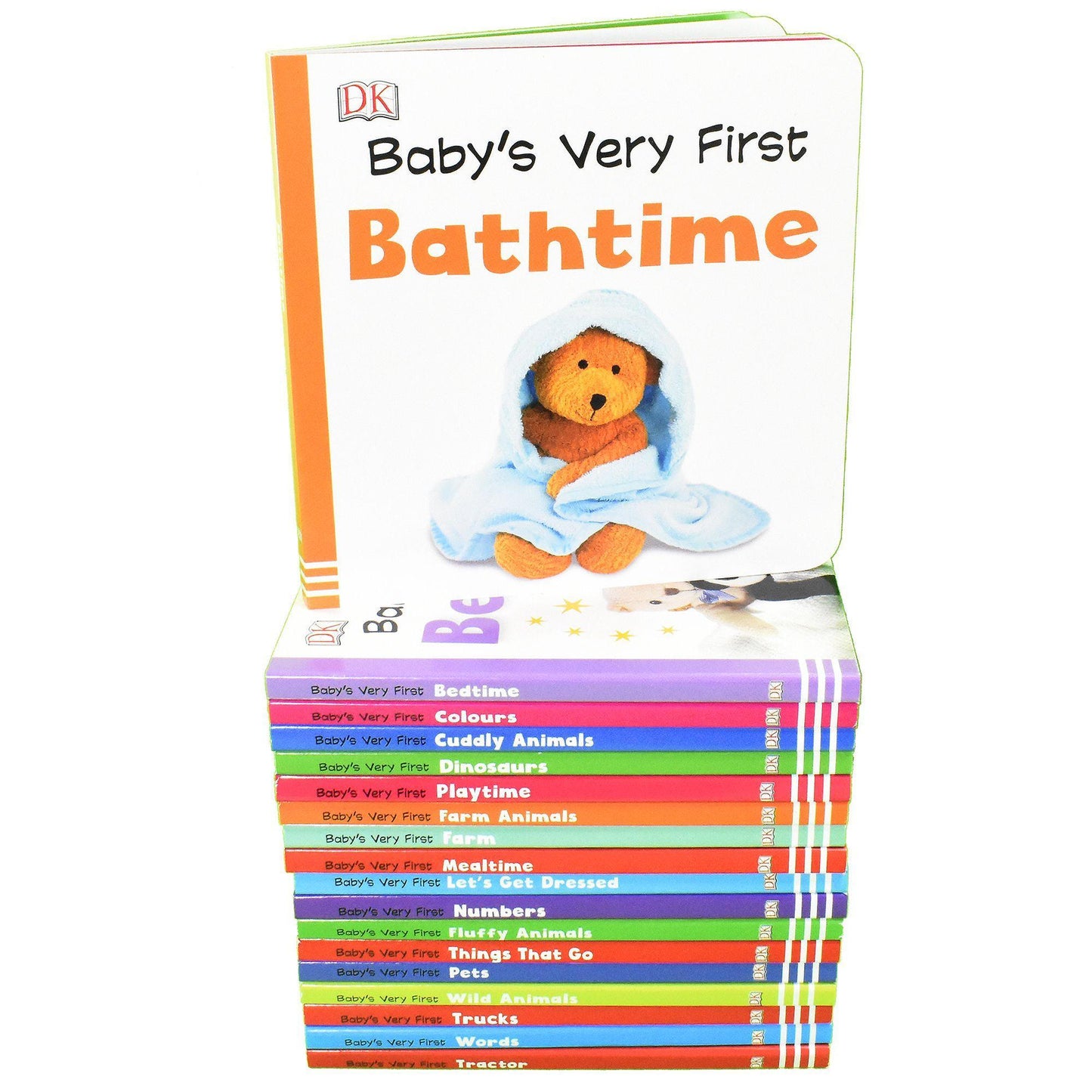 Baby's Very First Library By DK 18 Board Books Set- Ages 0-5 - Board Book