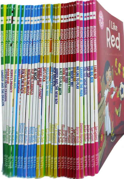 Reading Champions for New Readers 30 Books Set Level 1 to 5 (Beginners Collection Series 1) - Ages 0-5- Paperback 0-5 The Watts Publishing Group