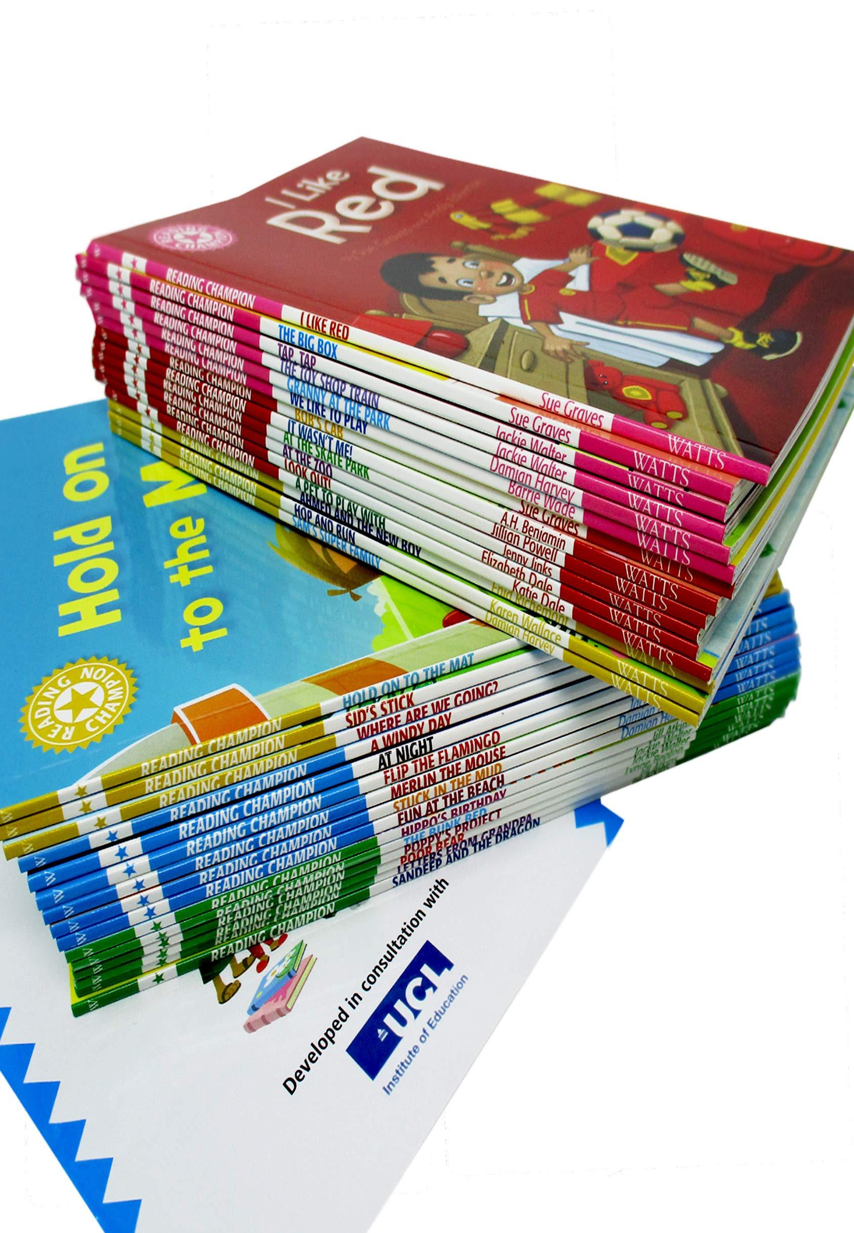 Reading Champions for New Readers 30 Books Set Level 1 to 5 (Beginners Collection Series 1) - Ages 0-5- Paperback 0-5 The Watts Publishing Group