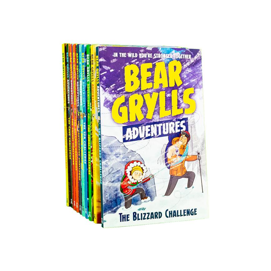 Bear Grylls Adventure Series 10 Books Collection Set - Ages 7-9 - Paperback