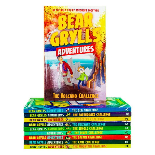 Bear Grylls Adventure Series 10 Books Collection Set - Ages 7-9 - Paperback