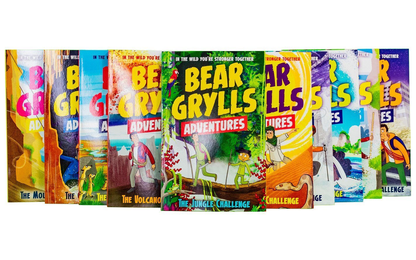 Bear Grylls Adventure Series 10 Books Collection Set - Ages 7-9 - Paperback