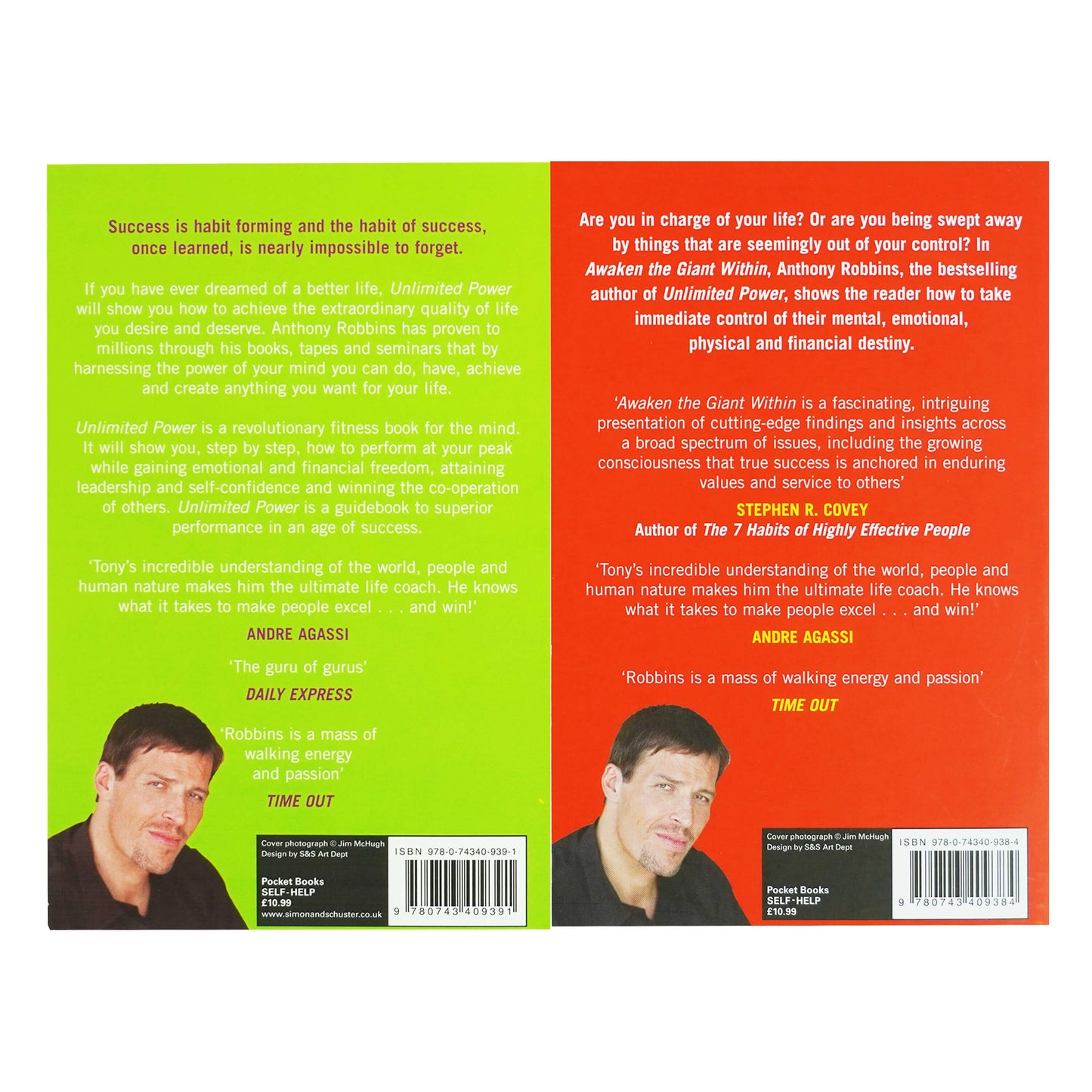 Tony Robbins Collection 2 Books Set - Non Fiction - Paperback