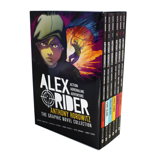 Alex Rider The Graphic Novel Collection 6 Books Box Set - Ages 9-14 - Anthony Horowitz - NEW 9-14 Walker Books