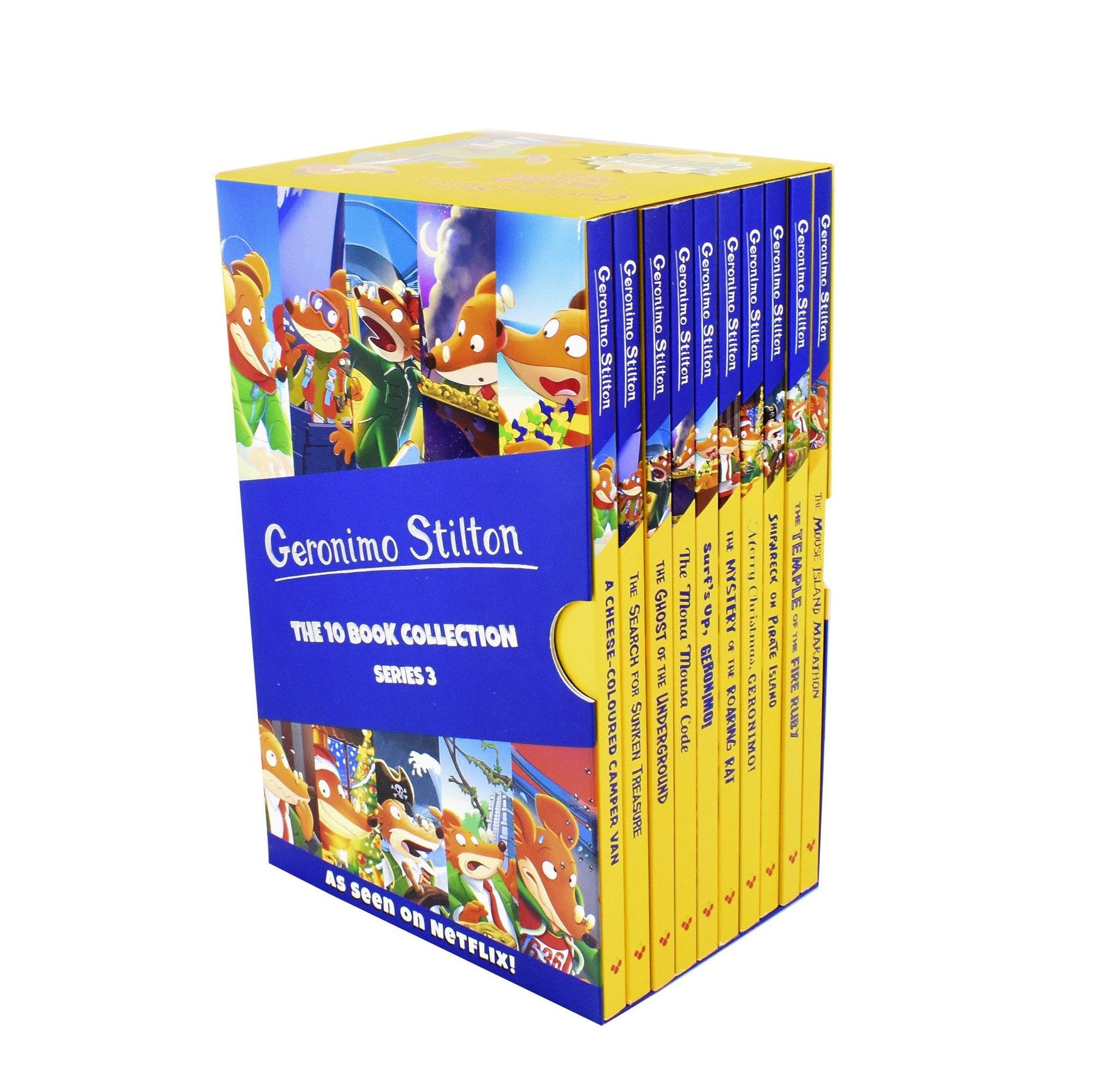 Geronimo Stilton 10 Books Collection (Series 3) - Ages 5-7 - Paperback Boxset 5-7 Sweet Cherry Publishing