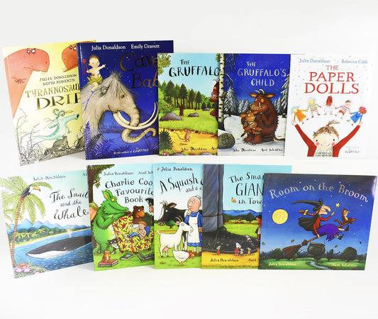 Julia Donaldson Story Collection 10 Books In Blue Bag - Paperback - Age 5-7 5-7 Pan Macmillan