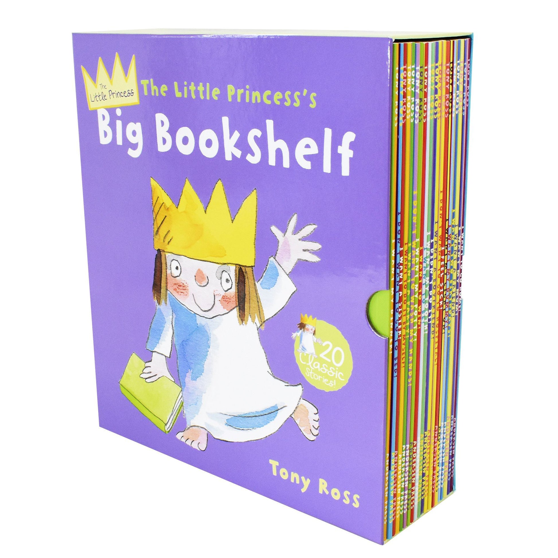 The Little Princess's Big Bookshelf - 20 Books - Ages 5-7 - Paperback - Tony Ross 5-7 Andersen Press