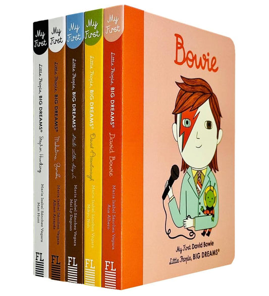 Little People, Big Dreams: Genius Mens 5 Books Collection Set - Ages 2-4 - Board Book 0-5 Quarto Publishing Ltd