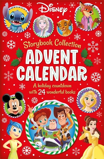 Disney: Storybook Collection Advent Calendar: A Holiday Countdown With 24 Wonderful Books - Ages 6+ - Paperback