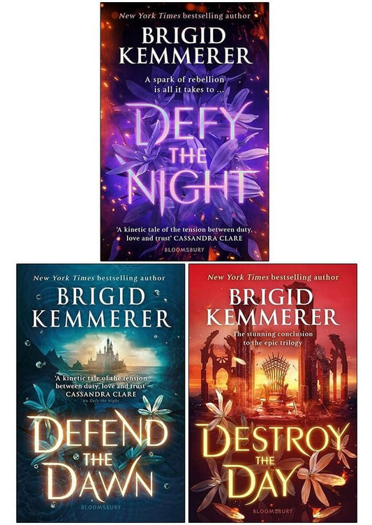 Defy the Night Series By Brigid Kemmerer: 3 Books Collection Set - Ages 12- 18 - Paperback Fiction Sourcebooks, Inc