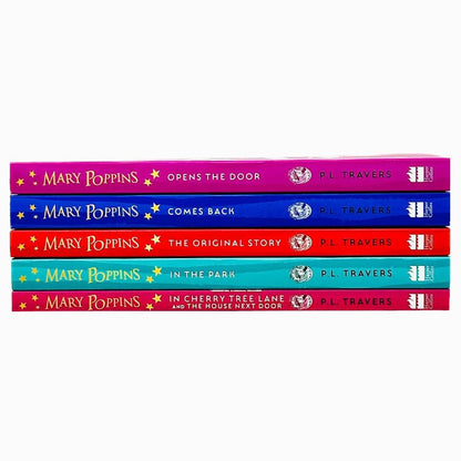 Mary Poppins By P. L. Travers 5 Books Collection Set - Ages 9-14 - Paperback 9-14 HarperCollins Publishers