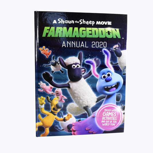 A Shaun the Sheep Movie Farmageddon Annual 2020 Book - Ages 7-9 - Hardback - Sweet Cherry Publishing 7-9 Sweet Cherry Publishing
