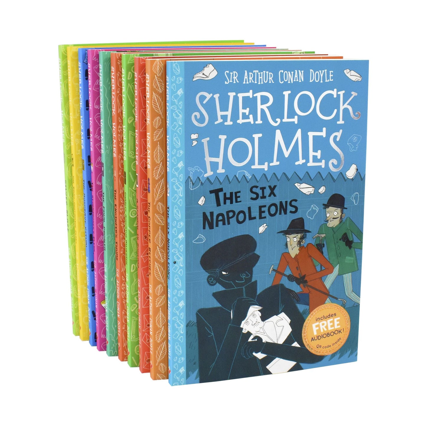 The Sherlock Holmes Children’s Collection : Mystery, Mischief and Mayhem 10 Books (Series 2) - Age 7-9 - Paperback - Sir Arthur Conan Doyle 7-9 Sweet Cherry Publishing